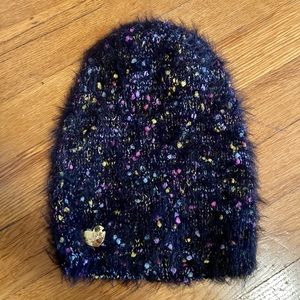 Fuzzy Betsey Johnson winter hat